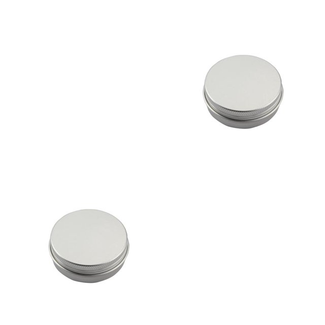 Greeniant Paquete de 10 recipientes redondos con tapa de rosca, tarros de almacenamiento vacíos, reutilizables, para píldoras de viaje, cosméticos, 68x25mm 2piezas Greeniant CBP045697