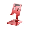 thumbnail image 1 of Smartphone Dock Mount Vikbar Bord Mobiltelefon Stöd Hållare Vinkel Höjdjusterbar Telefon/Tablett Stativ Red, 1 of 5