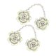 thumbnail image 2 of Clip de cadena de cárdigan Yinane 2 piezas flor para mujeres niñas, 2 of 8