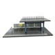 thumbnail image 2 of Diorama de estacionamiento a escala 1/64, caja de almacenamiento para coche de juguete, escenario, micropaisaje decorativo M0085A, 2 of 9