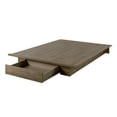 thumbnail image 2 of South Shore Holland Full/Queen Platform Bed with Drawer, in Weathered Oak, 2 of 8