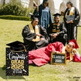 thumbnail image 5 of KatchOn, Congrats Grad Yard Sign - 16x10 Inches | Black and Gold Class of 2026 Congrats Yard Sign | Graduation Party Decoration | Congrats Grad Lawn Signs for Graduation Decorations 2026, 5 of 7