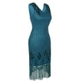 thumbnail image 3 of PrettyGuide Women 1920s Gatsby Cocktail Sequin Art Deco Flapper Dress, 3 of 7