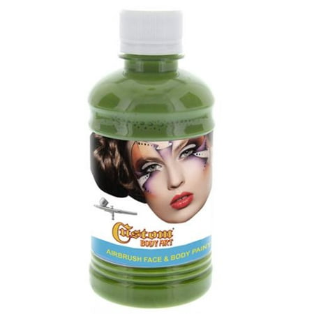 8 oz LIME GREEN  à base d'eau peinture Airbrush Visage et Corps Maquillage
