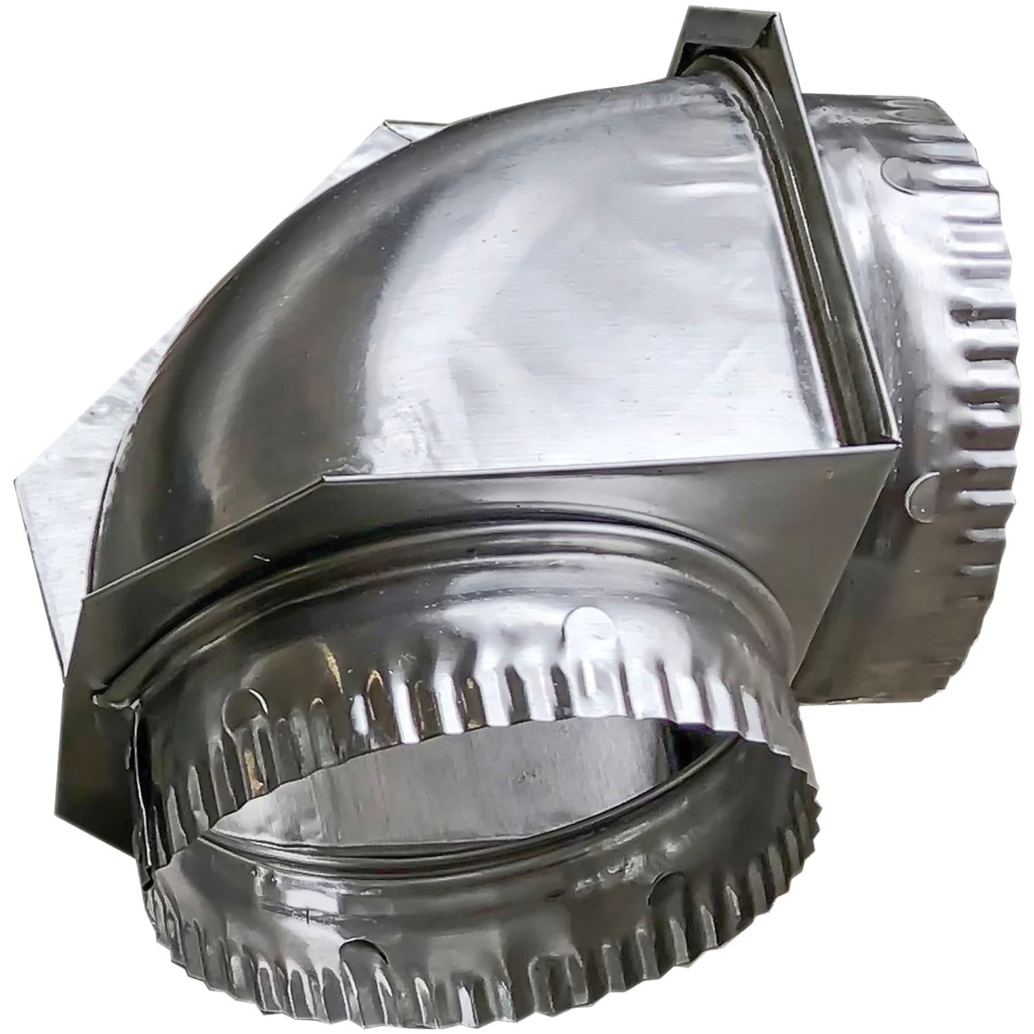 Builders Best 110050 Semi-Rigid Dryer Vent Kit with Close Elbow