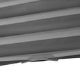 thumbnail image 4 of Mainstays Cordless Pleated Paper Shade, Grey, 36" x 72", 4 of 7