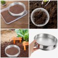 thumbnail image 3 of YOSADIER 1Pcs Round Hole Mesh Soil Filter with Impurity Removal Function 4mm Metal Garden Riddle Tool, 3 of 8