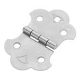 thumbnail image 4 of MasteelfCA 1 Set Cigar Box Guitar 3 String Metal Hinge Tailpiece with Screws for Cigar Box Guitar (Silver), 4 of 9
