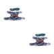 thumbnail image 2 of Methold Arnés Hurón – Caminar Amigo Fuzzy Con Estilo Y Comodidad Arnés Con Correa Arnés Para Hámster Arnés Para Conejos Arnés Para pequeño copo de nieve m,1 2piezas, 2 of 6