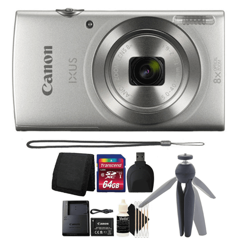 Canon PowerShot IXUS 185 / Elph 180 20MP Point and Shoot Digital Camera