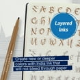 thumbnail image 4 of Faber-Castell Pitt Artist Pen Calligraphy, 6 Count Calligraphy Kit for Adults, Beginners, 4 of 8