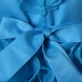 thumbnail image 3 of Richie House Girls Turquoise Cascade Ruffle Bridal Dress 6/7, 3 of 3