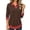 Coffee-A#540910aa, variant on Polka Dot Collar Layered Polo Shirt Women 2-in-1 Patchwork Fake Two Piece Tunic Shirts for Women Work Office Women Long Sleeve Tops Fall Teachers Outfits