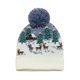 thumbnail image 3 of RV Gorro tejido navideño de 1 pieza, gorro de árbol de Navidad con alce y muñeco de nieve (estilo aleatorio) Rojo Verde, 3 of 5