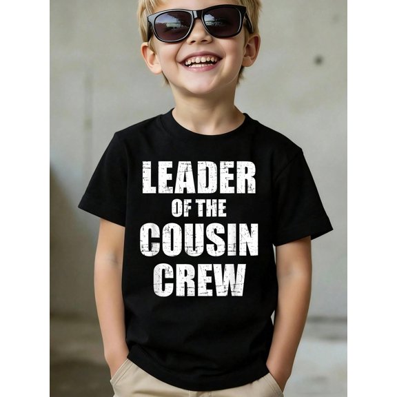 Cousin Crew Leader Kids T-Shirt
