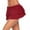 Red, variant on Riforla Womens Fashion Club Low-Waisted Sexy Party and Evening Mini Skirt Skirts for Women Trendy Black S
