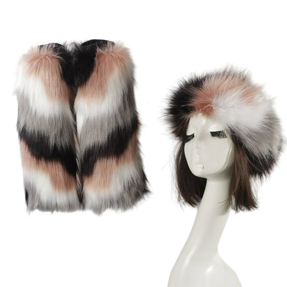 ZPAQI Soft Hat Warm Leg Warmers for Women for Winter 2000s Fashion