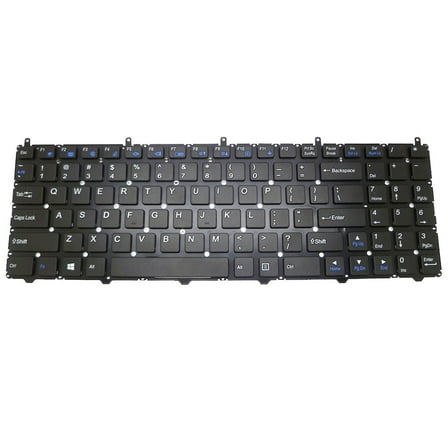 Laptop Keyboard For CLEVO W650EH MP-12N73US-430 6-80-W6500-013-1 United States US Black Without Frame New