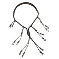 thumbnail image 4 of Cordon d'Appel à Cordon avec Sifflet en Forme de Canard Noir, Boucle Ajustable, 4 of 8
