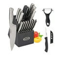 thumbnail image 1 of Cuisinart Stainless-steel 21-piece Block Set, 1 of 2