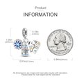 thumbnail image 5 of MULA Christmas Charm 925 Sterling Silver Ice World Pendant Fit Bracelet Necklace Gifts for Women, 5 of 6