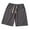 Gray, variant on Men's Casual Shorts Elastic Waist Drawstring Summer Beach Vacation Shorts Plus Size Sport Knee Length Pants