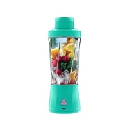Juicer Machines, HD-10 Portable Wireless Juicer Cu, 700ml 6-Blade Juicing Bottle, 360W USB Rechargeable Personal Blender for Smoothies & Shakes, BPA Free