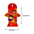 thumbnail image 3 of Utoimkio Chinese New Year Red Envelopes Chinese Red Pockets Red Chinese Money Envelopes Hong Bao Lucky Money Gift Envelopes for Spring Festival Birthday Wedding Gifts,6.6x3.5 Inch, 3 of 8