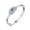 Silver, variant on Silver Demon Eye Ring National Electroplated Ring with Zircon Inlay Fashion Statement Ring Jewelry Gift for Her Elegant Ring for Women