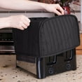 thumbnail image 5 of RITZ Four-Slice Toaster Kitchen Appliance Cover (APPLIANCE NOT INCLUDED), Black, 5 of 5