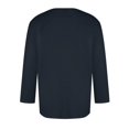 thumbnail image 5 of Mens 3/4 Sleeve T Shirts Crew Neck Casual Basic Tee Shirt Lightweight Pullover Tops, 5 of 5