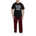 thumbnail image 5 of CafePress - Grandpa (Worlds Best) Men's Dark Pajamas - Men's Dark Loose Fit Cotton Pajama Set, 5 of 7