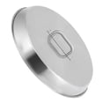 thumbnail image 1 of Couvercle Rond pour Foyer – Résistant aux Intempéries et à la Chaleur – Couvercle Protecteur en Acier Inoxydable avec Poignée – Robuste – Convient aux Feux de Camp et aux Foyers Encastrés – Patio et Camping, 1 of 7