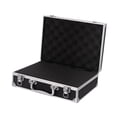 thumbnail image 3 of Caja de Herramientas de Estuche de transporte, equipo de seguridad de aleación de aluminio, Hardware, instrumento ligero, organizador de documentos, negro, 3 of 8