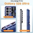 thumbnail image 3 of Cyberland suitable for Samsung Galaxy S26 Ultra Case Wallet, Built-in Card Holder (3-4 Cards) & Slide Camera Cover & Kickstand Rugged Case, 3 of 10