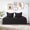 Black, variant on 5 Piece Daybed Cover Set Twin Daybed Bedding Sets for All Season Lightweight Daybed Comforter with Matching Shams&Decorative Pillows, Double Sided-Quilting Day Bed Cover,39"x75",Black