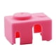 thumbnail image 2 of de cubierta calcetines de del para proteger de goma de la impresora 3D para el bloque térmico V6 Rosado Hugo Funda de silicona, 2 of 9