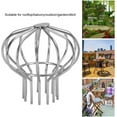 thumbnail image 4 of Gutter Guard, Stainless Steel Drain Cover Cleaning Tool for Outdoor, Durable Round Net Cover Ensuring Water Flow Free, Anti Blocking Easy to Use Strainer, 4 of 5