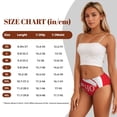thumbnail image 4 of Fotbe Saying Ho Ho Ho Calzones Estampados para Mujer – Ropa Interior de Algodón, Cómoda, Suave y Elástica-X-Small, 4 of 6