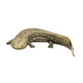 thumbnail image 2 of FashionCha Copper Salamander Sculpture Home Decor Decoration Lifelike Handcraft Small Brass, 2 of 9