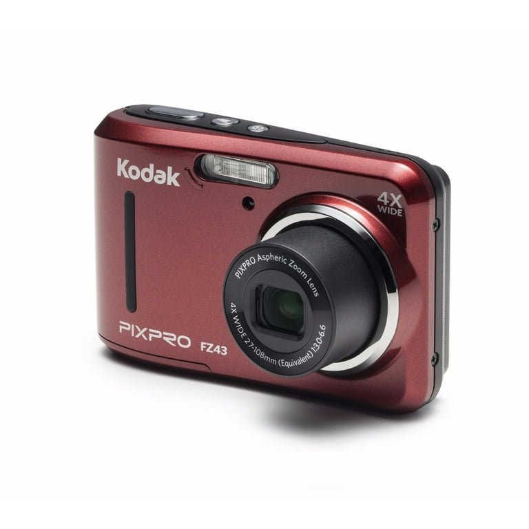 KODAK PIXPRO FZ43 ブラック デジタルカメラ KODAK PIXPRO FZ43 16 MP Digital Camera (Black) with Carrying
