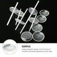 thumbnail image 2 of Taxenne Transparent Birthday Cake Holders and Trays, 50pcs Cake Plates for Party and Celebration, 2 of 10