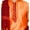 Orange, variant on SKAVIJ Men's Kurta Pajama and Scarf 3-Piece Set Wedding Party Dress Off-White XL