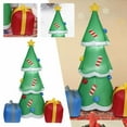 thumbnail image 2 of kjfeif70.8in Tall Inflatable Christmas Tree Yard Decoration LED Lights Christmas Inflatables Christmas Tree Lighted with Gift Boxes Santa Snowman Indoor Outdoor Inflatable Christmas Gifts, 2 of 9
