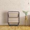 thumbnail image 4 of Cama Plegable Costway con Colchón Espuma de Memoria Estructura en Acero 190 x 80 x 33 cm Beige, 4 of 8