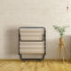 thumbnail image 4 of Cama Plegable Costway con Colchón Espuma de Memoria Estructura en Acero 190 x 80 x 33 cm Beige, 4 of 8