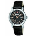 thumbnail image 1 of Wenger Women's 01.1021.105 Urban Classic Black Dial Black Leather Strap Watch, 1 of 1