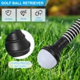 thumbnail image 3 of Golf Ball Retriever Grabber Golf Ball Suction Cup Grabber Rubber Putter Grip Picker Black, 3 of 7