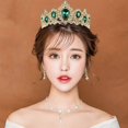 thumbnail image 3 of Women Luxurious Crystal Rhinestone Bridal Crown Princess Headpieces Girls Tiara Accessory With Comb, 3 of 4