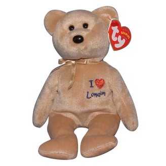Ty Beanie Baby: Hikari the Bear Black Nose - Asia-Pacific